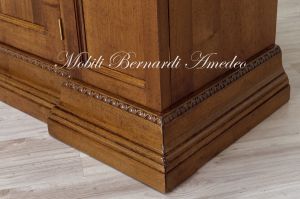 CR66 Solid Walnut Sideboard Central Part Recessed 180 Cm 07
